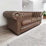 Vintage Leather Classic 3 Seater Sofa